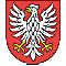 Herb województwa mazowieckiego: biału orzeł na czerwonym polu.