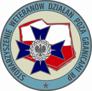 Logo Stowarzyszenia Weteranów Działań Poza Granicami Rzeczypospolitej Polskiej
