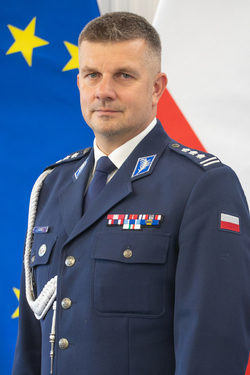 Head of International Police Cooperation Bureau, NPHq, colonel Ireneusz Sienko in official uniform